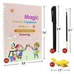 Magic Reusable Practice Copybook Set – Kids Calligraphy & Writing Learning Kit