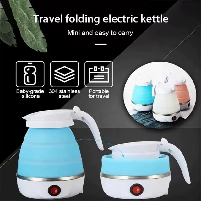 Portable Foldable Electric Travel Kettle (1L)