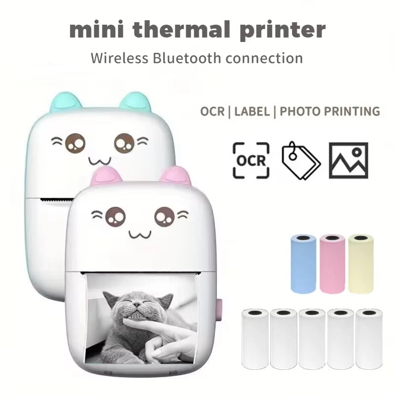 C9 Mini Portable Thermal Printer – Wireless Bluetooth Pocket Printer