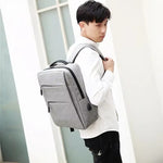 Business Travel Laptop Backpack with USB Charging – Anti-Theft, Waterproof, 15.6" Laptop Compatible