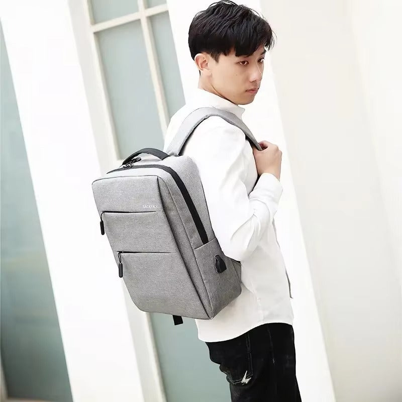 Business Travel Laptop Backpack with USB Charging – Anti-Theft, Waterproof, 15.6" Laptop Compatible