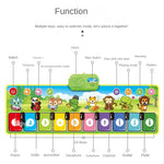 Kids Musical Piano Mat – Interactive Dance Floor Keyboard Toy for Toddlers (Learning & Play Music Mat)