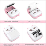 C9 Mini Portable Thermal Printer – Wireless Bluetooth Pocket Printer