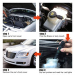 Brake Fluid Tester Pen – Digital DOT3/DOT4 Brake Oil Quality Checker with LED Indicator