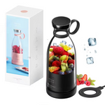 Portable USB Electric Juicer Blender – Mini Fruit Mixer & Smoothie Maker Cup (420ml)