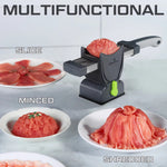 Manual Meat Slicer & Cutter Set – Multi-Blade Fresh Meat Slicing Tool