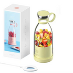 Portable USB Electric Juicer Blender – Mini Fruit Mixer & Smoothie Maker Cup (420ml)