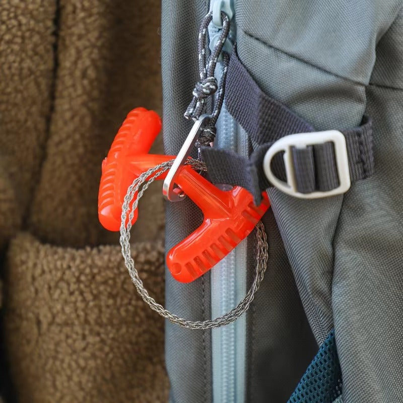 Portable Wire Saw – Stainless Steel Camping & Survival Pocket Hand Saw for Wood & PVC Cutting