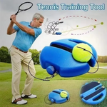 BoldFit Tennis Rebound Trainer Ball Set – Solo Practice Training Equipment for Kids & Adults