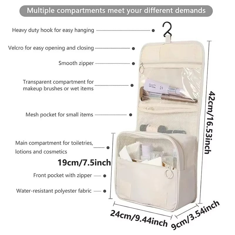 Hanging Cosmetic Makeup Bag