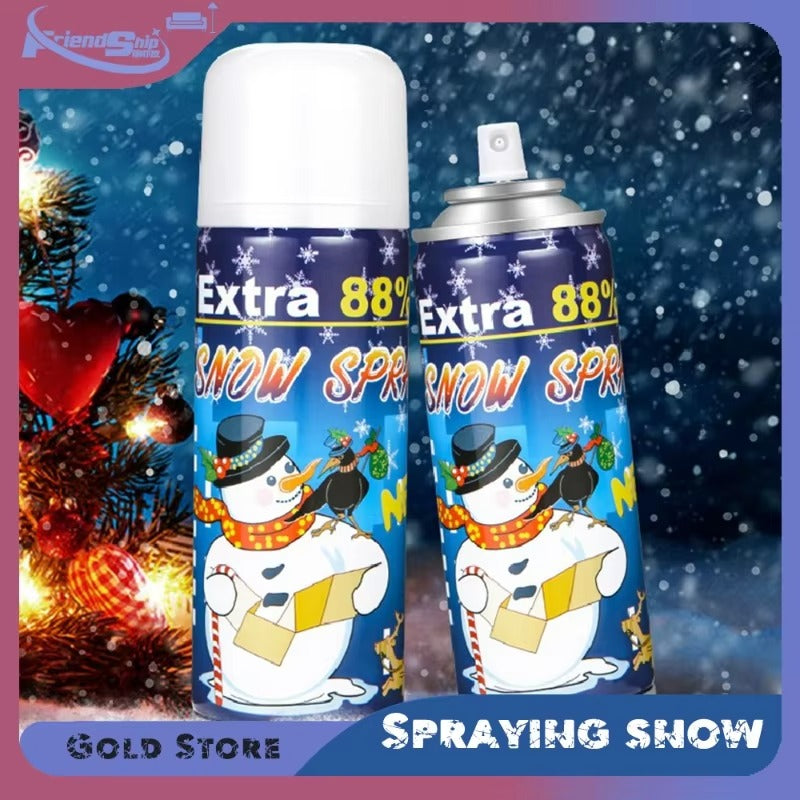 Flying Snow Spray – Realistic Artificial Snow Effect for Parties, Christmas & Events
