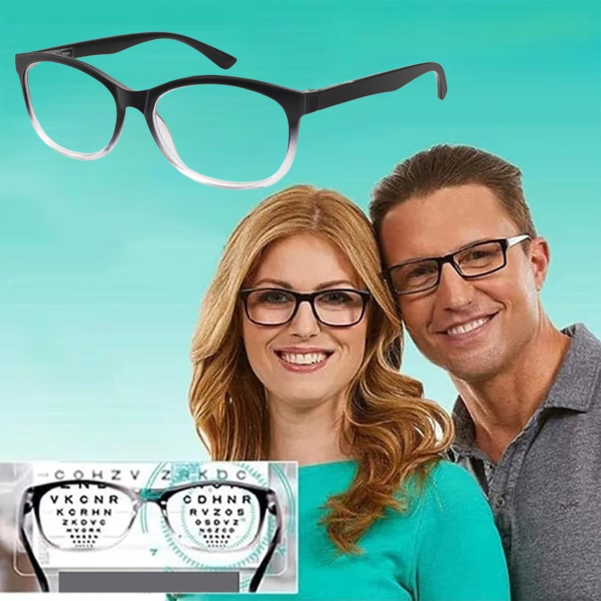Flex Focus Adjustable Reading Glasses – Auto Focus Vision Eyewear