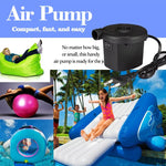 2 in 1 Electric Air Pump – Inflator for Inflatables, Camping Beds, and Pools