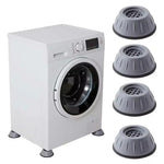 4PCS Anti-Vibration Washing Machine Pads – Non-Slip Shock Absorbing Rubber Feet
