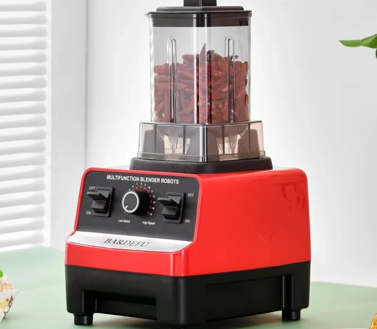 9500W High-Speed 3-in-1 Commercial Blender & Juicer Set – 2.5L Heavy-Duty Multifunctional Food Processor with 9525 Motor