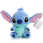 Stitch & Angel Valentine Plush 20 cm – Soft Galaxy Love Gift (Blue & Pink)