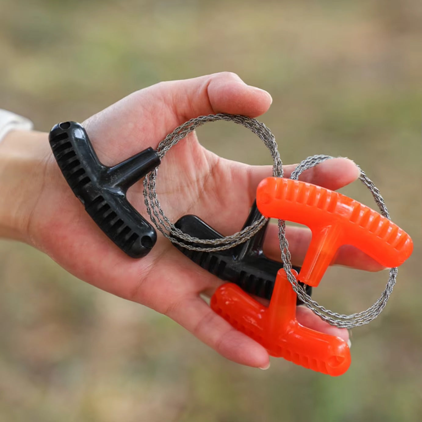 Portable Wire Saw – Stainless Steel Camping & Survival Pocket Hand Saw for Wood & PVC Cutting