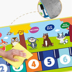 Kids Musical Piano Mat – Interactive Dance Floor Keyboard Toy for Toddlers (Learning & Play Music Mat)