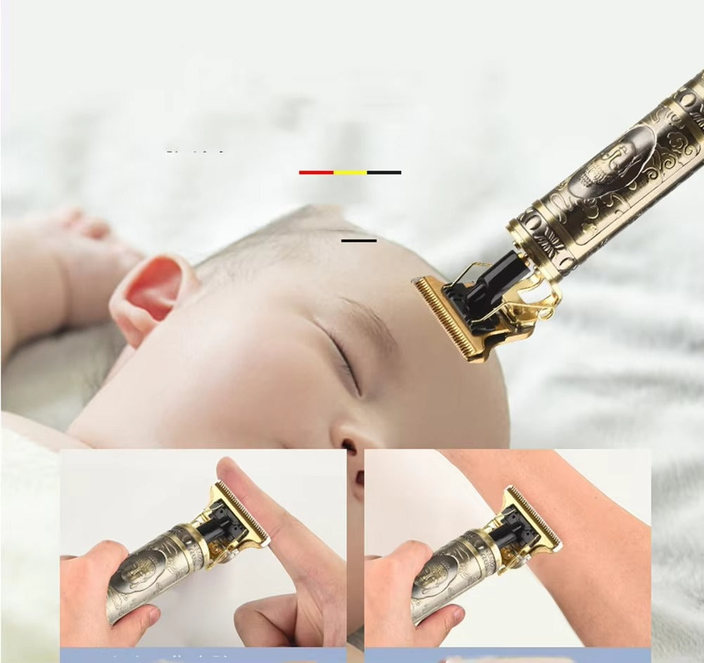 VINTAGE T9 Hair Trimmer (Steel Body) – Wireless