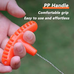 Portable Wire Saw – Stainless Steel Camping & Survival Pocket Hand Saw for Wood & PVC Cutting