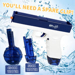 Electric Water Gun – Rechargeable High-Pressure Spray Gun (Manual & Electric Options)