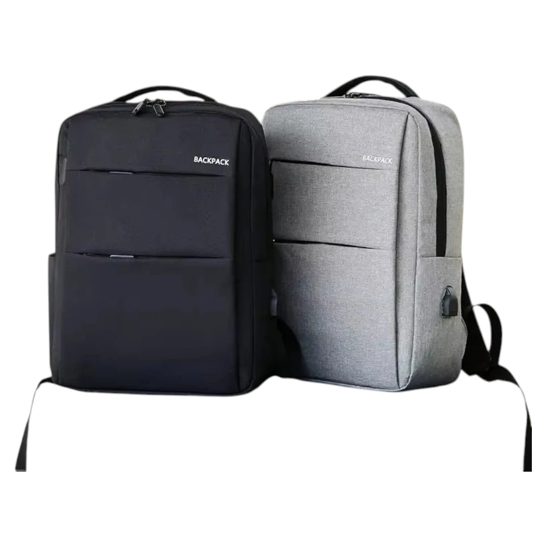 Business Travel Laptop Backpack with USB Charging – Anti-Theft, Waterproof, 15.6" Laptop Compatible