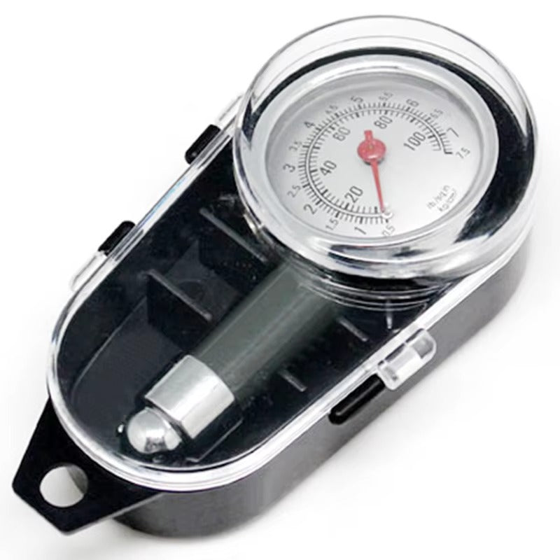 High Precision Car Tire Pressure Gauge – Mini Dial Air Pressure Meter (0–100 PSI) Automotive Tool