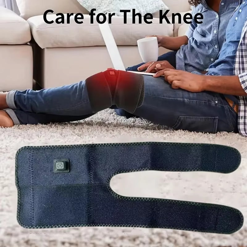 Heated Knee Pain Relief Pad – USB Electric Heating Support for Joint Pain & Muscle Recovery