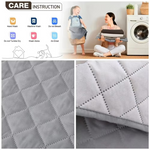 Solid Color Recliner Sofa Cover – Anti-Slip Armchair Protector for Pets, Kids & Daily Use (1 Seater)