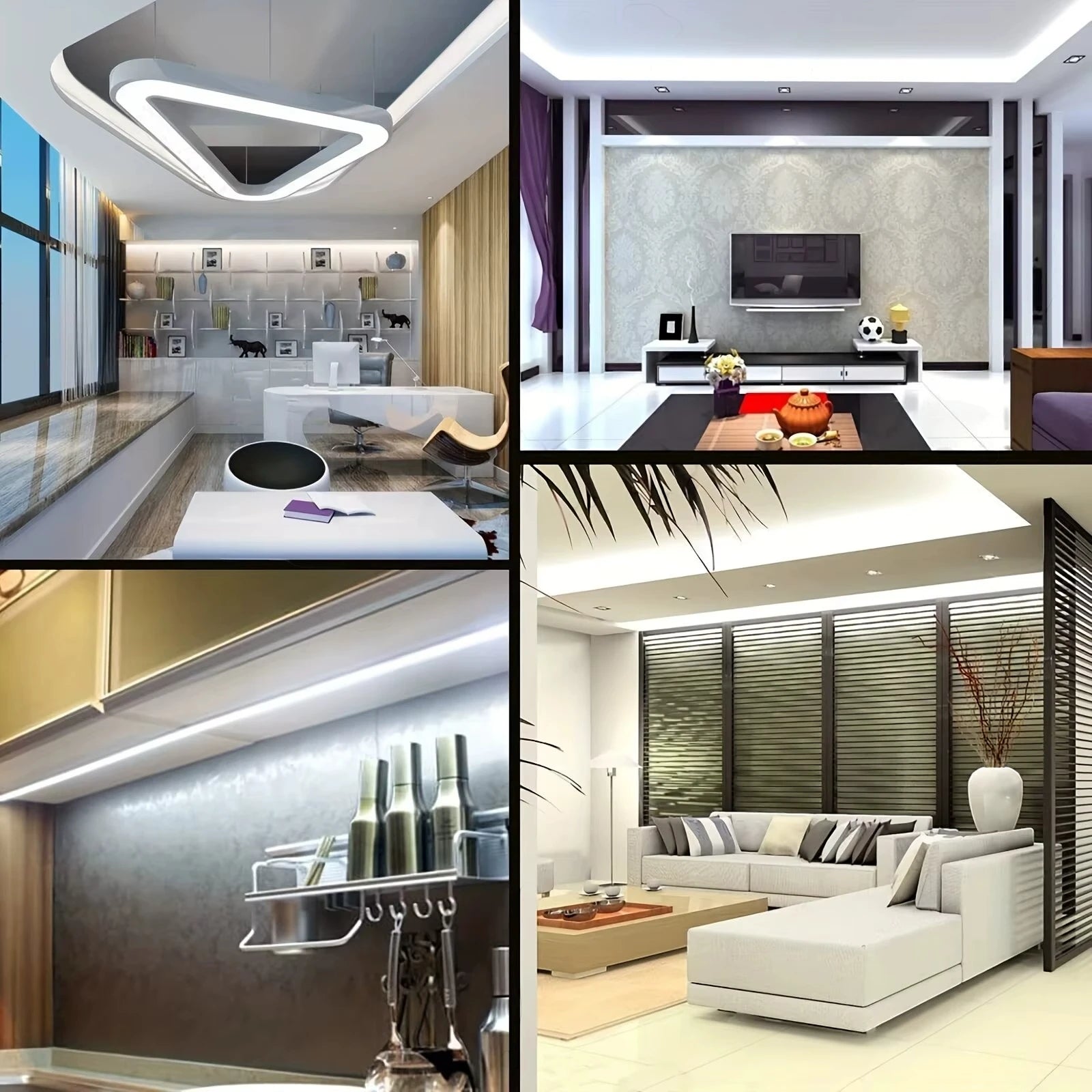 Flexible 5M 12V Neon Style LED Strip Light for Home Decor and Car Lighting