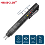 Brake Fluid Tester Pen – Digital DOT3/DOT4 Brake Oil Quality Checker with LED Indicator