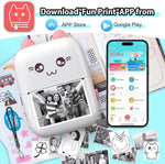 C9 Mini Portable Thermal Printer – Wireless Bluetooth Pocket Printer