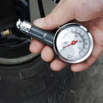High Precision Car Tire Pressure Gauge – Mini Dial Air Pressure Meter (0–100 PSI) Automotive Tool