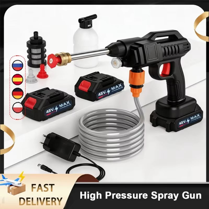 1500W Cordless Pressure Washer with 2 Batteries Sri Lanka – Omini.lk
