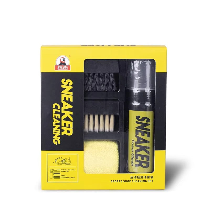 Premium Sneaker Cleaning Kit – Water-Free Foam Shoe Cleaner Set 150ML