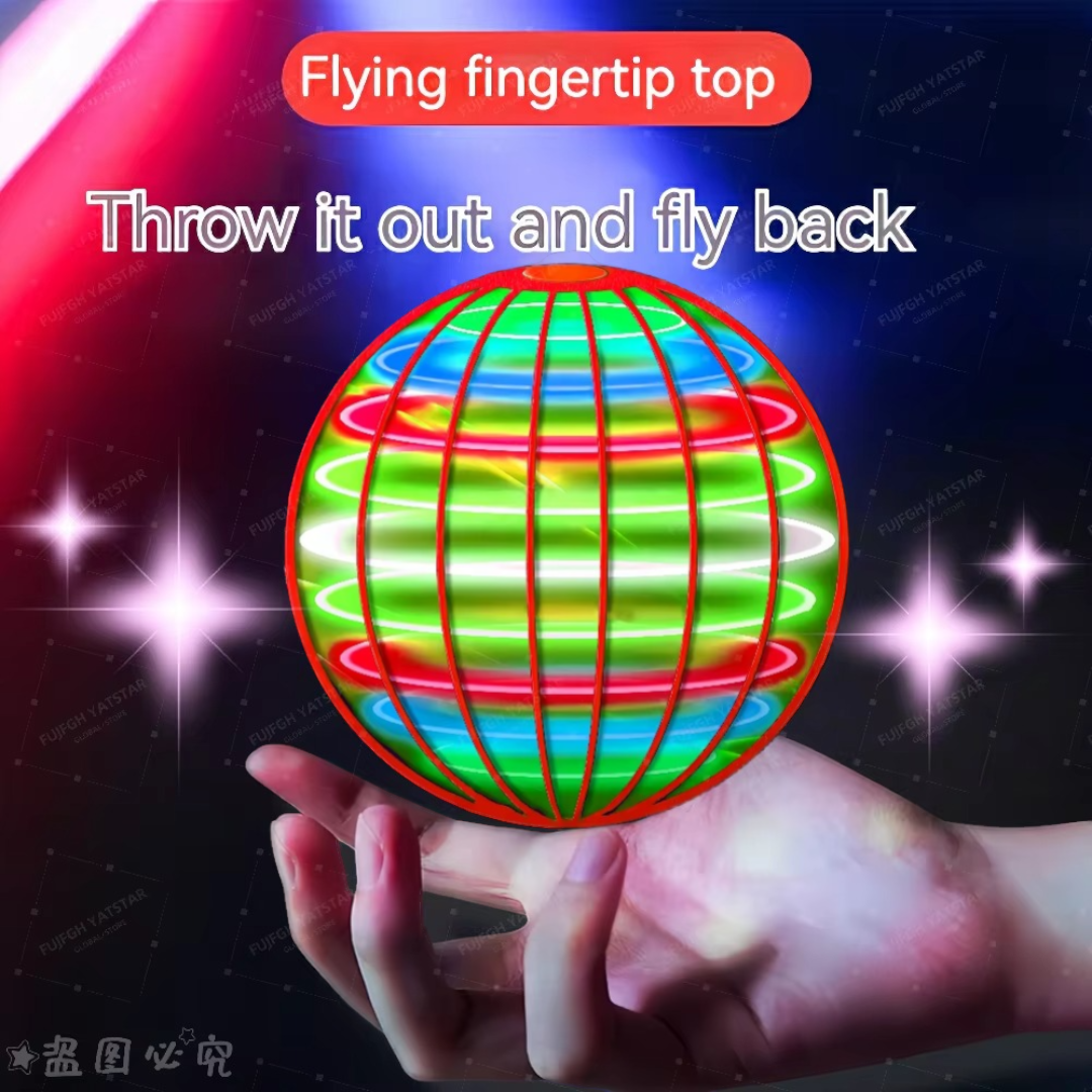 Flying Ball Toy – Hand Controlled Boomerang Hover Ball with Magic LED Lights