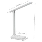 USB Foldable LED Desk Lamp – 3-Level Dimmable Eye-Caring Study Light
