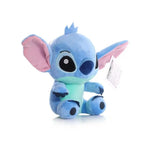 Stitch & Angel Valentine Plush 20 cm – Soft Galaxy Love Gift (Blue & Pink)