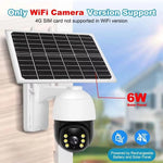 4MP Solar WiFi Security Camera – Wireless Outdoor CCTV with PTZ, Night Vision & AI Human Detection (Battery Powered)