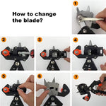 Professional Grafting Pruner – Garden Plant Cutting & Branch Grafting Tool (5–12mm Precision Cutter)