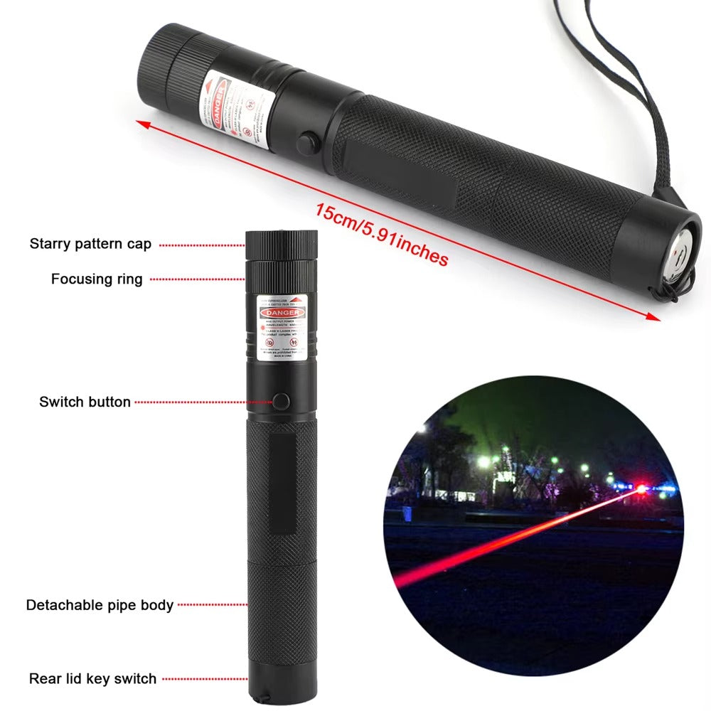Cat Laser Toy Keychain – Interactive LED Light Pointer for Endless Pet Fun