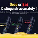 Brake Fluid Tester Pen – Digital DOT3/DOT4 Brake Oil Quality Checker with LED Indicator