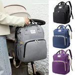 Mommy Diaper Bag Backpack – Large Capacity Baby Travel Bag with Changing Mat & Bottle Storage
