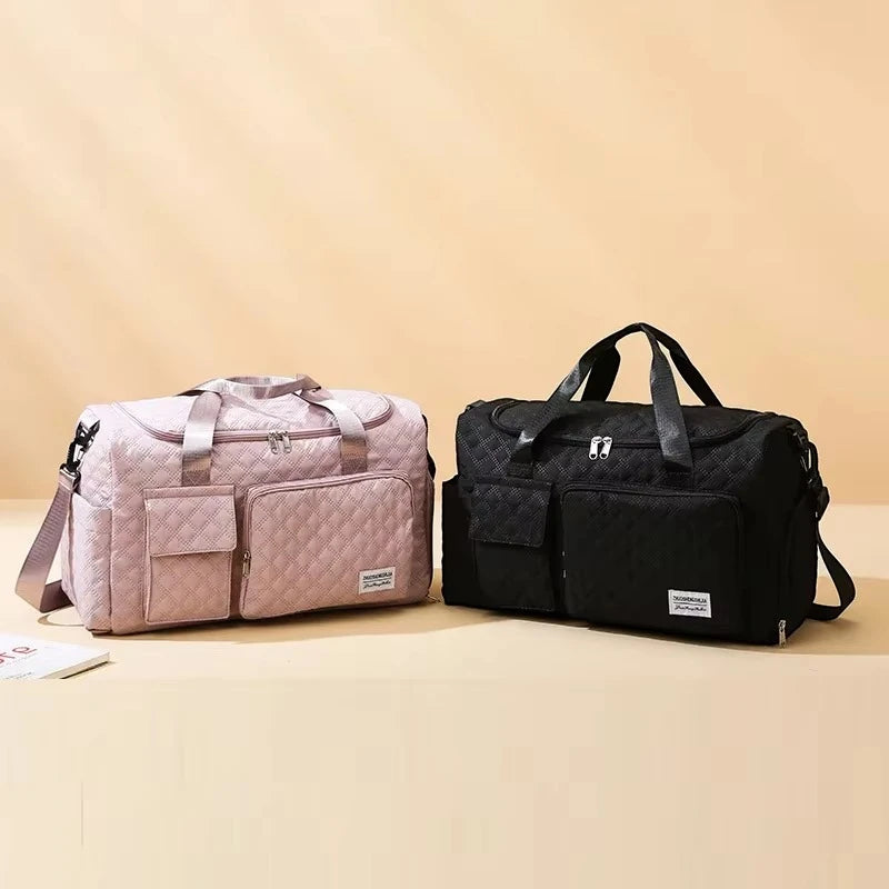 Large Capacity Travel Duffel Bag – Waterproof Oxford Gym & Carry-On Shoulder Tote
