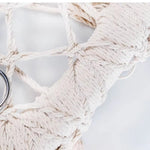 Macrame Cotton Rope Hanging Chair – Hammock Swing for Outdoor &amp; Indoor