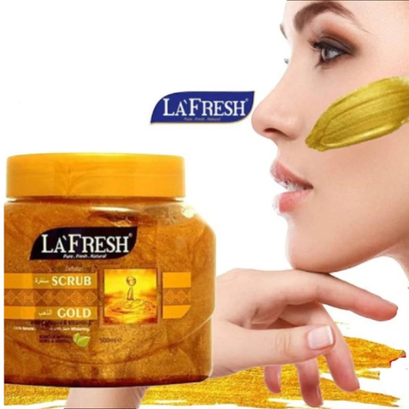 La Fresh Gold Whitening Scrub 500ml