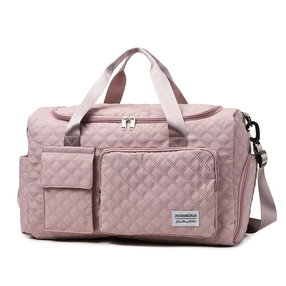 Large Capacity Travel Duffel Bag – Waterproof Oxford Gym & Carry-On Shoulder Tote