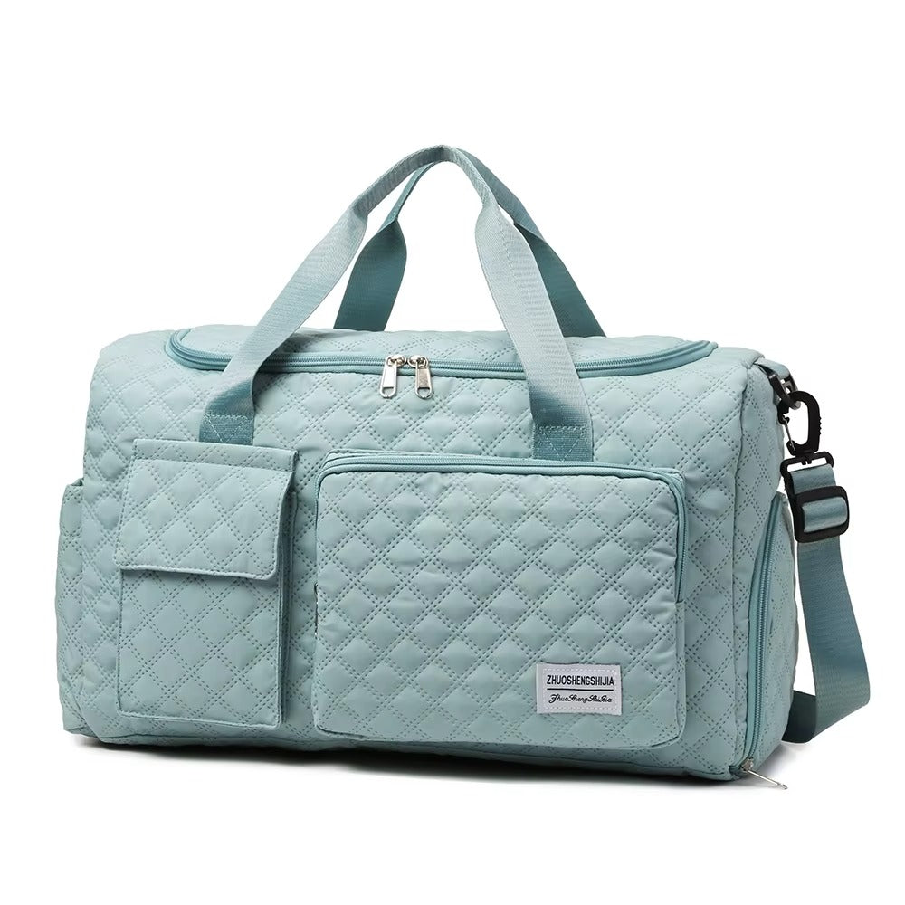 Large Capacity Travel Duffel Bag – Waterproof Oxford Gym & Carry-On Shoulder Tote