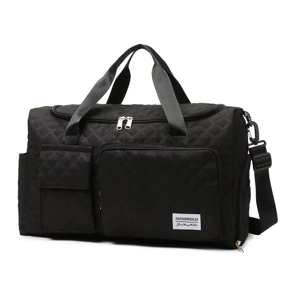 Large Capacity Travel Duffel Bag – Waterproof Oxford Gym & Carry-On Shoulder Tote