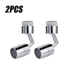 720° Rotating Faucet Aerator – Anti-Splash Water Saving Tap Extender Adapter